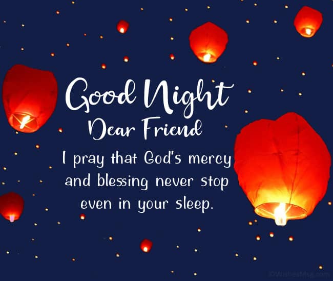 Good Night Prayer Images For Friends